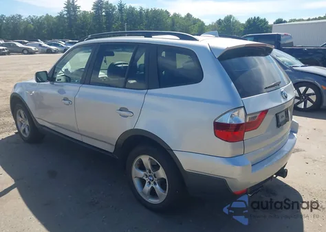 2008 BMW X3 3.0Si из США, поврежденный, VIN WBXPC93468WJ21734